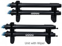 Aqua Ultraviolet 160 Watt UV Clarifier 110V 2 Inch Fittings Black miniatura 1