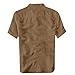 Overdose Camisas Hombre Lino De Verano Hawaiana Originales para Bodas Camisas Hombre...