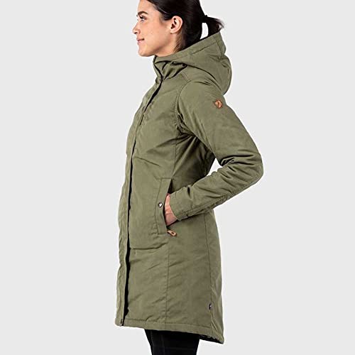 Fjällräven Damen Kiruna Padded Parka, Grün (Green 620), Large