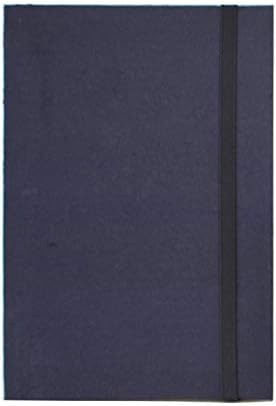 Artway Indigo Handmade Sketchbook - 100% Cotton Rag Paper - Concertina A5 Portrait,White