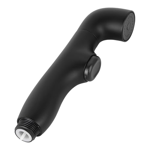 Image of Orvos Premium Health Faucet, Swivel, ABS Outer Body with Brass Pin Inside, Black Color, Gun Only, 360 Degree Rotatable Top, Jet Spray for High End Luxury Toilets