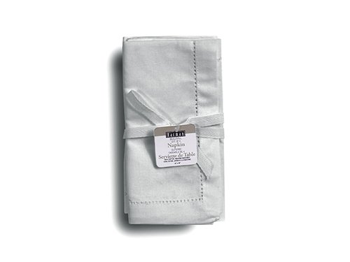 Serviette de table avec ourlet bâton de prestige lot de 4 tissu durable