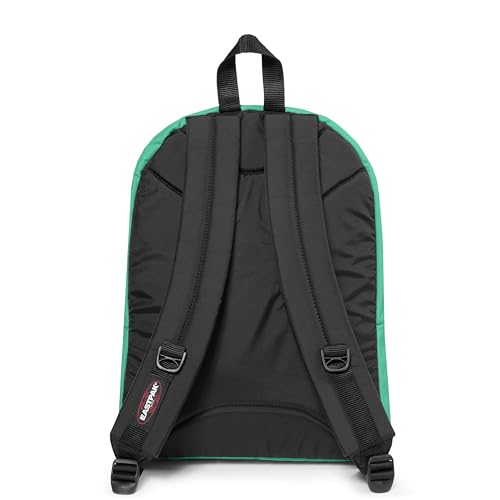 Image of EASTPAK Pinnacle - 38L Everyday Backpack with Dual Compartments, Organizer Front Pocket, Padded Back Panel & Shoulder Straps, Shamrock Green