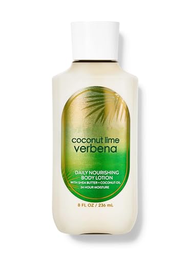 Coconut Lime Verbena Body Lotion Daily Nourishing Bath and Body 8 fl oz / 236 ml Fragrance notes: sparkling key lime, sheer jasmine and coconut water.