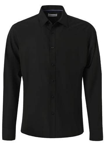 Men's Dress Shirts Solid Wrinkle-Free Long Sleeve Button Down Shirt Regular Fit Formal Shirts4