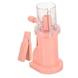 Zerodeko DIY Strickmaschine Handbetriebene Knüpfmaschine für Armbänder Bastelwerkzeug Kompakt Langlebig Einfache Bedienung zum Knüpfen von Spiralschlaufen und Fischgrätenknoten