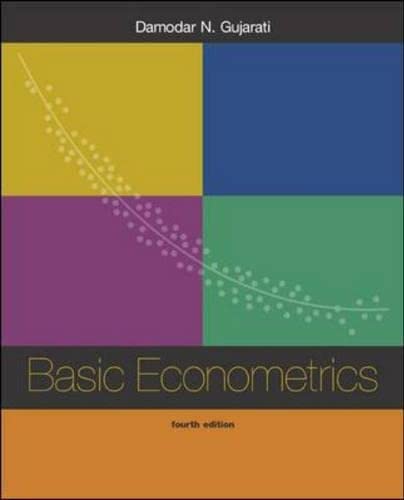 Basic Econometrics 0071230173 Book Cover