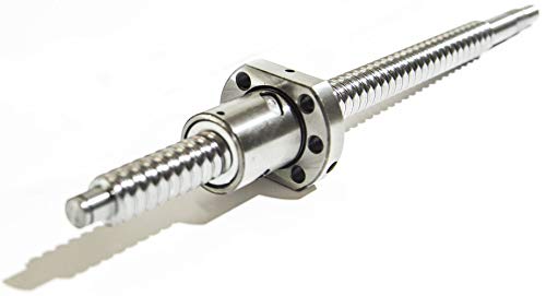 Ten-High Ball Screw Cnc Parts Sfu1204 Nuw, 1Pcs Ball Screw + 1Pcs Nut + End Machining, Diameter 12Mm Lead 4Mm Length 400Mm #TOP1