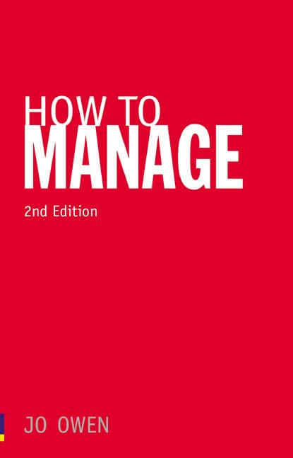 Buy How To Manage: The Art of Making Things Happen — BookShops.in