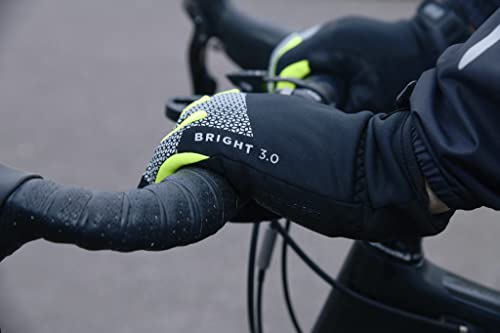 Oxford Unisex's Bright Gloves 3.0, Black/Fluro, Extra-Large, XL - Image 4