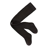 Medias térmicas para niñas y niños, térmicas de invierno, térmicas, de algodón, elásticas, opacas, pantalones de invierno, ballet, danza, leggins para la escuela, uso diario, marrón, 24
