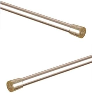 CHROME SPRING LOADED TENSION ROD 40-60cm (16-24") - Curtains At Home