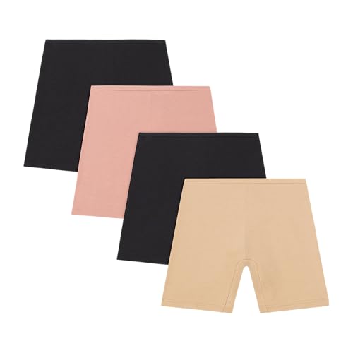 Hanes Girls Cotton Stretch Play Shorts Multipack