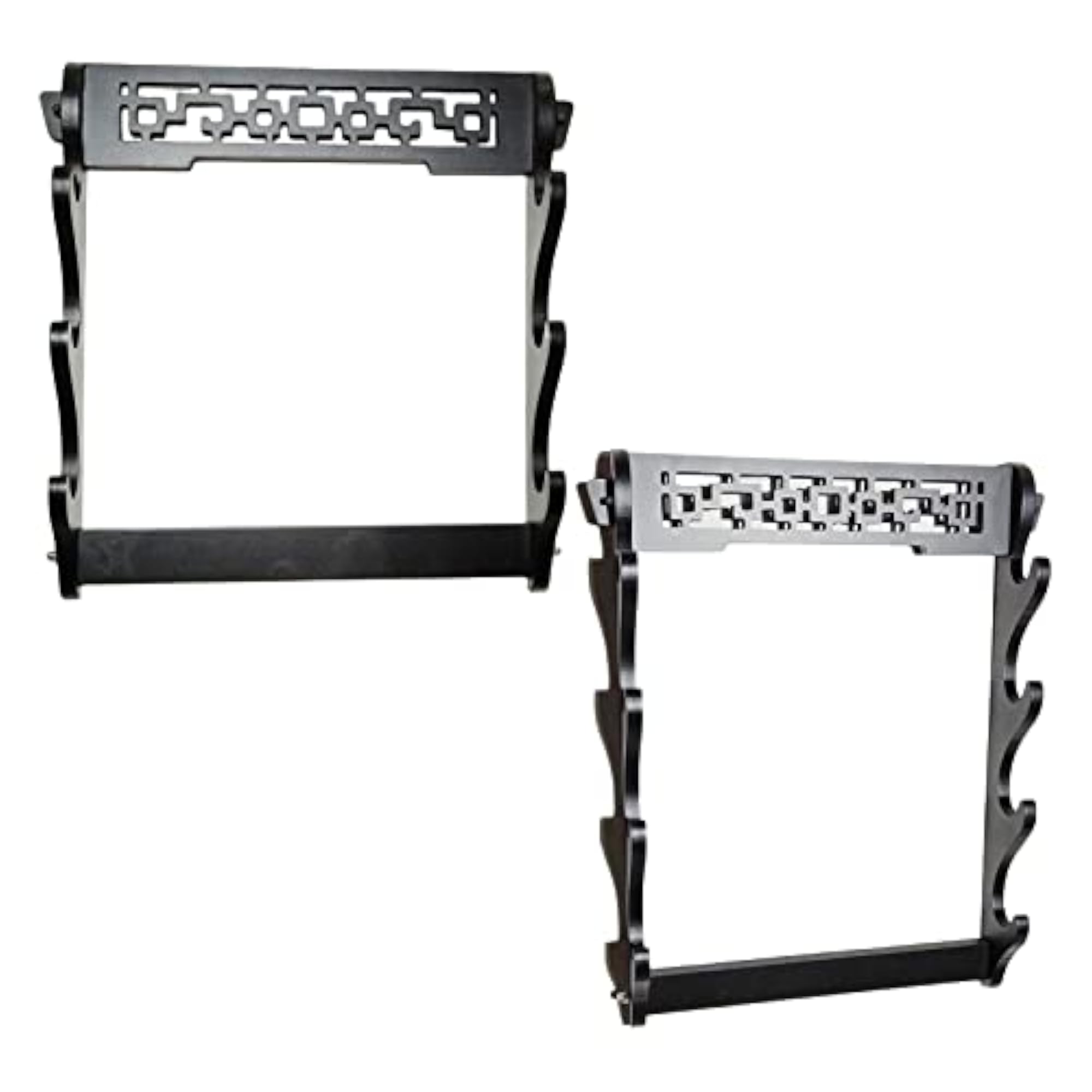 Wall Mounted Samurai Flute Rack Holder, Display Stand