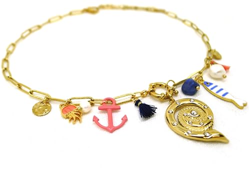 Collier à breloques Coquillage idéal pour sublimer vos looks de plage