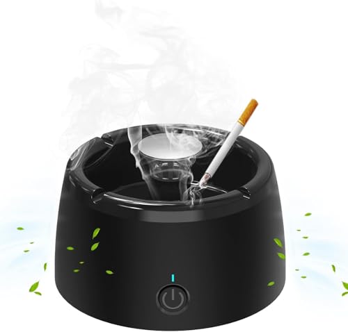 Smokeless Ashtrays for Cigarettes Indoor,Smokeless Ash tray for Home,smoke buddy Air Purifier,smoke...