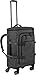 normani Handgepäck 4-Rad Reisetaschen-Rucksack 38 Liter Reiserucksack mit Trolleyfunktion mit Frontloader und Laptopfach Farbe Dunkelgrau