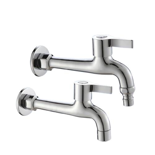 Grifo de latón ideal para organizar el cuarto de lavado y terraza 2