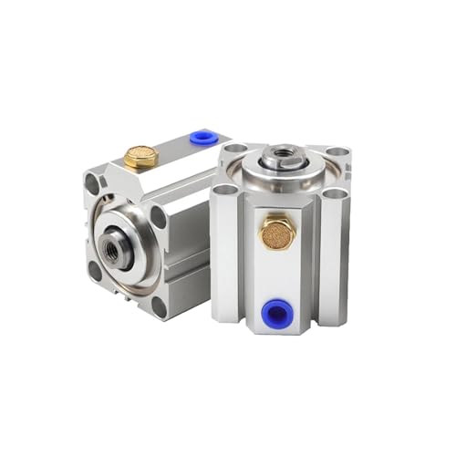 Vérin pneumatique compact simple effet SSA50 course 5mm pour automatisme