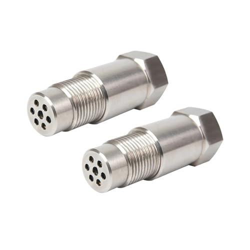 Adaptateur sonde oxygène empêche l'encrassement du capteur, entretoise O2 inox M18