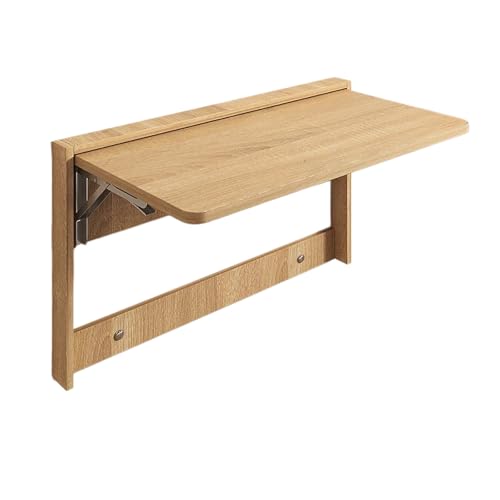 Bureau escamotable gain de place en bois contre le manque d'espace
