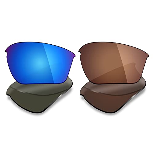 Image of Mryok 2 Pair Polarized Replacement Lenses for Oakley Half Jacket 2.0 XL Sunglass - Options