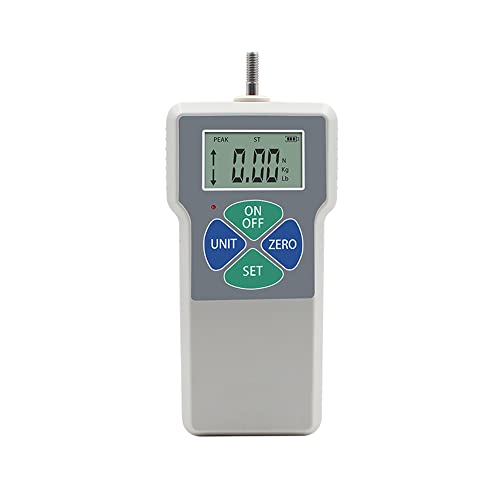 SF-500 Digital Force Gauge Push and Pull Tester Dynamometer Pressure LCD High Precision Thrust Meter Measuring Instruments Simple Portable (2N-500N)