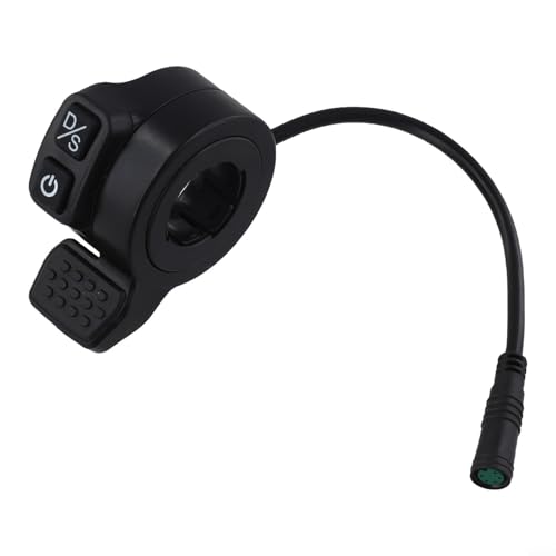 Drivstraw Conjunto del acelerador para scooter eléctrico KUKIRIN G2, interruptor de aceleración con control de accionamiento de doble acción, pieza de repuesto de plástico negro