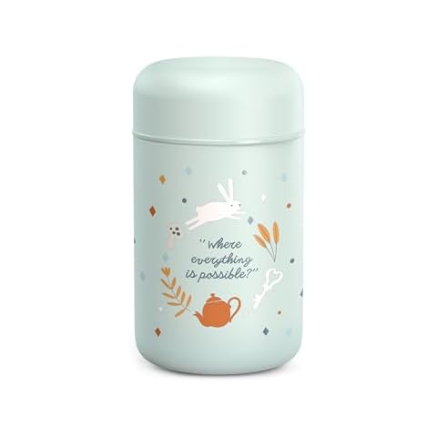 Suavinex 303515 Baby Food Thermal Flask, Green Cover