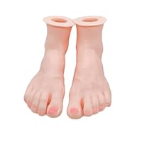 HUANGANG Versatile Silicone Hand and Foot Models Adjustable Silicone Hand Foot Shape Models for Beauty Artists Accessory Display