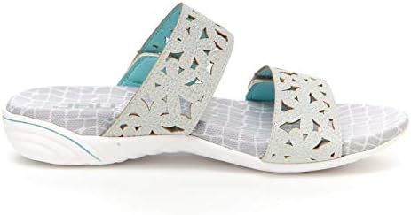JBU by Jambu Women's Wildflower Slide Sandal, Dove Grey, 8 Medium US | Image 3