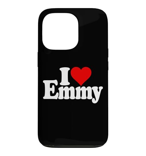 I LOVE HEART EMMY EMILY NAMEE ON A TEE �X�}�z�P�[�X iPhone 13 Pro �p