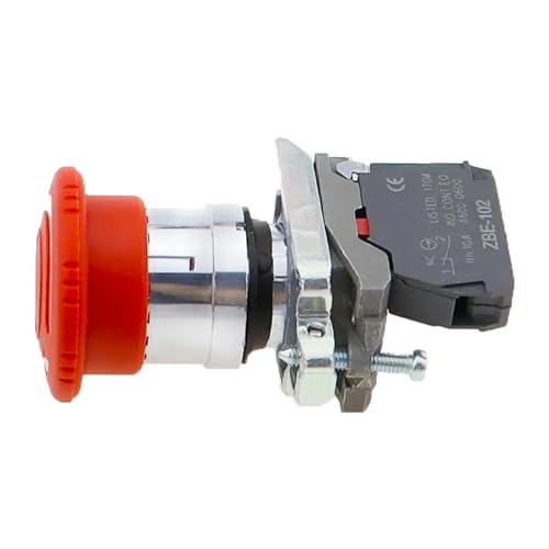 Interrupteur arrêt d'urgence champignon Xb4-bs542 2NC - 4