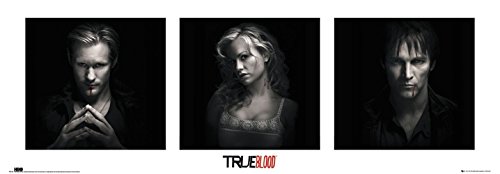 True Blood - Triptych - Art Print - 33X95 Cm Affiche / Poster