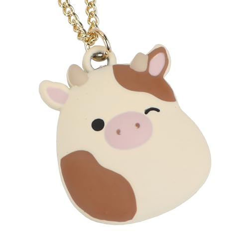 Bioworld Squishmallows Bestie Friendship Necklaces Ronnie Cow Patty Cow 2 Piece Set4