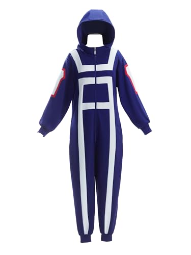 Micotaku My Hero Academia Officially Licensed Training Uniform Onesie Pajama Loungewear for Fandom Gatherings Casual Relaxation