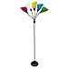 Style Selections 67-in Black 3-way Multi-head Floor Lamp with Plastic Shade