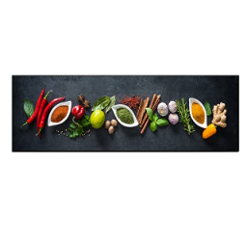 Art cuisine affiches de qualité supérieure épices poivrons 60x180
