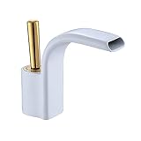 [Instalación] cocina -alta calidad y grifo de lavabo del baño, que incluye todo el hardware requiere instalación, por lo que no es necesario para comprar los accesorios por separado, puede instalar fácilmente el grifo.