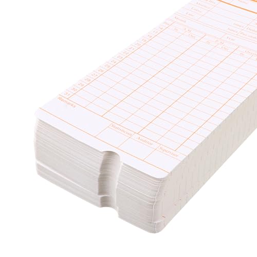 Tarjetas de perforación ORFOFE de cartón para solucionar el caos en el control de horas de oficina 3