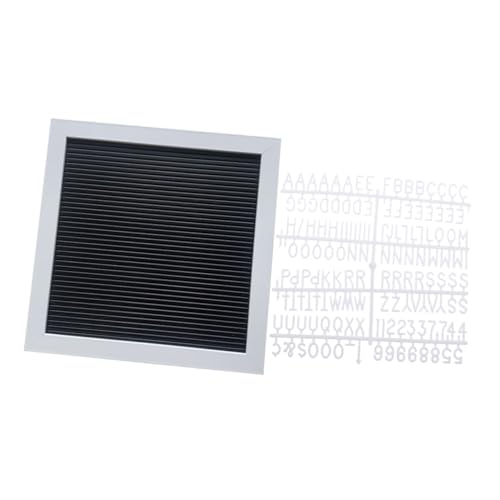 Uonlytech Tableau à Lettres Rétro en Bois 1 Ensemble Panneau à Messages Interchangeable Artisanat Fait Main Décoration Murale Polyvalente Communication