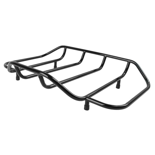 FTKDMT Motorrad Gepäckträger Tour Pack Trunk Gepäckträger Hinterradgepäckträger passend für Harley Touring Tour Pak Pack Road King Street Glide Electra Glide Road Glide 1984-2024