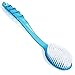 Produktbild Rrunzfon Bad Kardätsche Natur weichborstige Lange Handgriff-Dusche Zurück Bürste Scrubber Leiche Exfoliates Werkzeug durchblutungsfördernd weiche Bequeme Textur (blau)