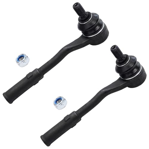Image of Detroit Axle - Front End Control Arms Tie Rods for Mercedes-Benz CL500 | CL600 S430 S600, CL55 CL65 S55 S65 AMG, 4 Upper Lower Control Arms with Ball Joints Assembly 2 Outer Tie Rods Replacement