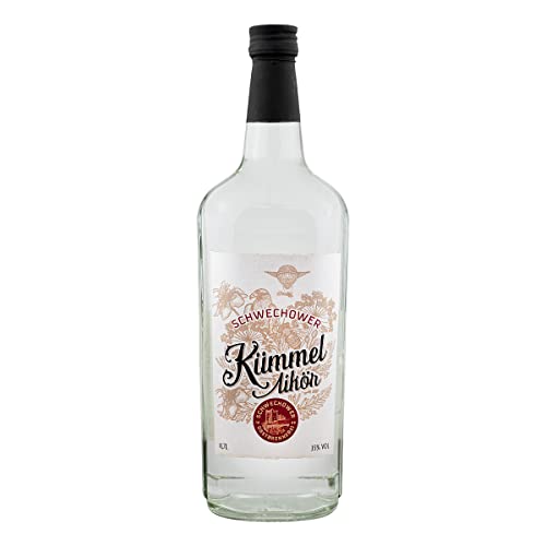 Schwechower Obstbrennerei Kümmel 0,7l (35% Vol.) - Kümmellikör Kümmelschnaps Likör, leichte Süße - beste Kümmelnoten - Digestif aus Norddeutschland Cover