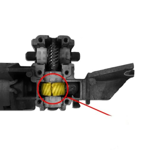 Image of Convertible Top Latch Motor Gear Kit, Replacement Skylight Worm Gear Combination, Compatible with BMW E36 E46 E64 1993-2005 Convertible, 67618370816