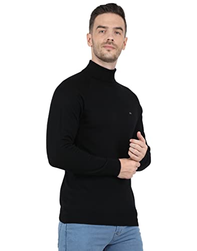 Image of Monte Carlo Men Wool High Neck Pullover Sweater