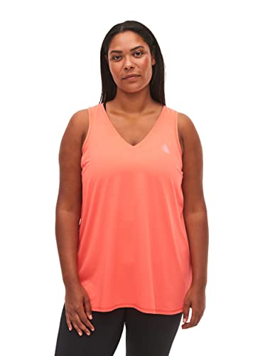 Zizzi Active by Große Größen Damen Trainingstop mit V-Ausschnitt Gr -...