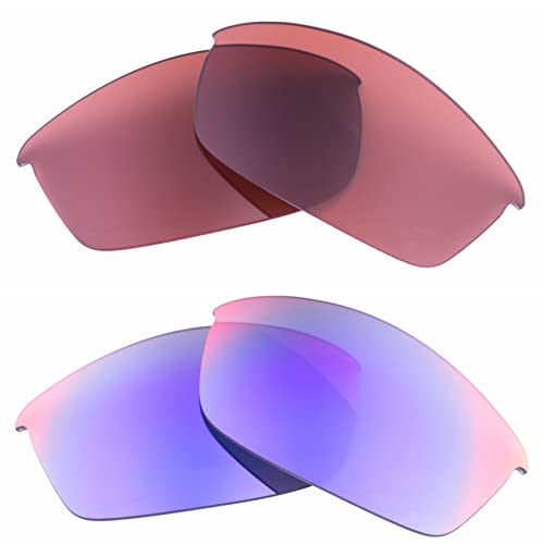 2色セット Oakley Flak Jacket アジアンフィット 交換レンズ 偏光/非偏光 オークリー フラックジャケット Asian-Fit レンズフリップ