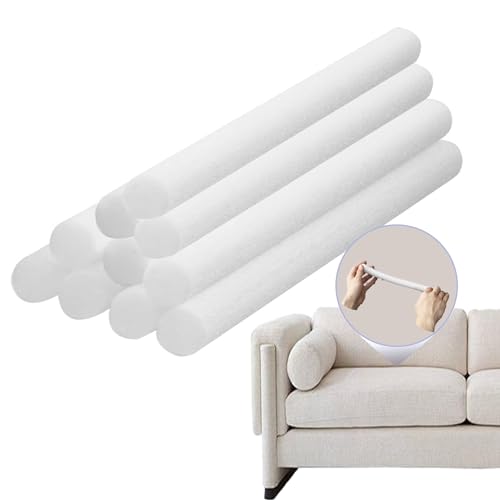 JeiYangYaa 10Pcs Foam Stick for Stretch Sofa Slipcover,25cm Non-Slip Foam Grips for Flexible Slipcovers, Tuck Grips Sofa Gap Filler（Calibre 25-27MM）